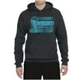 thumbnail image 2 of Wild Bobby Ford Shelby Cobra Retro Blue Logo Unisex Hoodie Sweatshirt, 2 of 6