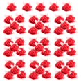 thumbnail image 1 of 50pcs Artificial Foam Mesh Rose Flower Heads For Wedding Crafts Decoration 4cm rojo, 1 of 9