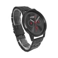 thumbnail image 2 of Reloj Análogo Dual Time con Cronografo Steiner Extensible De Acero Inoxidable Negro 43 mm, 2 of 4