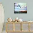 thumbnail image 4 of Stupell Industries Coastal Egret Over Lake Shore Black Framed Giclee Art, 30 x 24, by D. Rust, 4 of 8