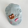thumbnail image 1 of Sombrero de Hello Kitty con pico de pato ajustable para niñas, gorra de sol Retro de mezclilla de cuatro estaciones, versátil, Color sólido, regalo de moda, nuevo LIUWENJING unisex, 1 of 2