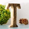 thumbnail image 3 of Letras de madera talladas a mano, puerta numerada con las letras del alfabeto, el nombre flota T, 3 of 9