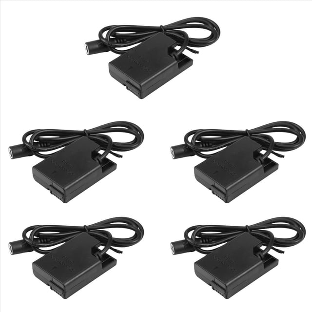 5X Full Decoded Dc Coupler en-El14 Fuente de AlimentaciÓn de Ajuste de BaterÍa Ficticia para P7800 P7700 P7100 D5600 D5500 D500 D5100 D3400 D3300