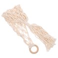 thumbnail image 1 of Greenadscape 1Ud Cesta Decorativa Colgante De Beige Tejida Para Uso En Hogar, 1 of 6