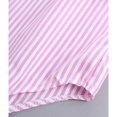 thumbnail image 2 of Women's Striped Button Down Shirts Classic Long Sleeve Stylish Collared Work Blouses Tops Pink XL, 2 of 7