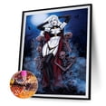thumbnail image 2 of Cuadro de arte de taladro redondo completo de calavera de diablo con pintura de diamante 5D DIY (B2538) Tmvgtek Oficina Multiescena Multifunción, 2 of 9