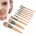thumbnail image 3 of Juegos de brochas de maquillaje ANGGREK 10 brochas de fibra suave, 3 of 8