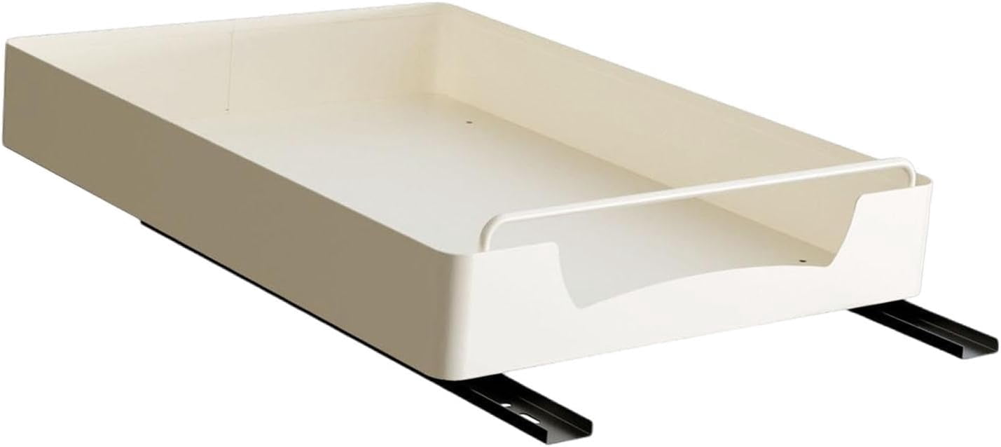 Organisateur de Cabinet Coulissant Robuste pour Rangement de Garde-Manger Efficace, 30cm