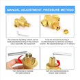thumbnail image 5 of 2X Regulador de Presión de Agua de 1/2 Pulgada con Manómetro, Dureza de Latón, Válvula Reductora de Presión de Agua Ajustable, 5 of 5