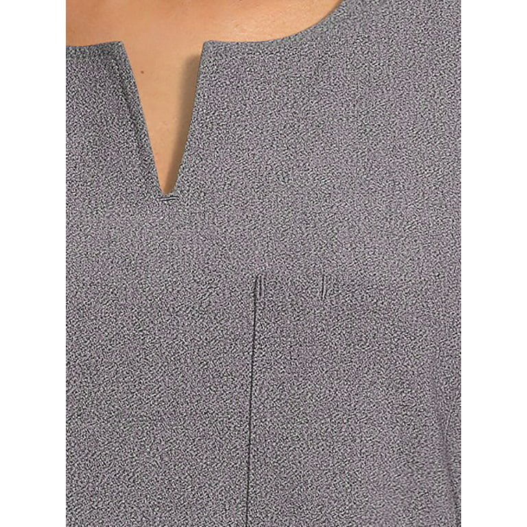 Cuddl Duds One Sleeve Tunic Tops for Women