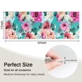 thumbnail image 5 of Pioneer Flower Floral Print Pattern Kitchen Rug Mat,Kitchen Runner Rugs Non Skid Washable,Decorative Kitchen Floor Mats for Kitchen,Sink,Laundry,17"X47", 5 of 5