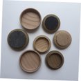 thumbnail image 4 of STRANDCHIC 4Set Chair Leg Floor Protector Plastic Brown For Office With Noise Reduction, 4 of 8