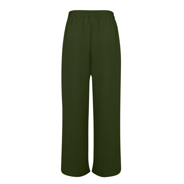【新品】GREEN CLOTHING PANTS PISTACHO 最安値❗️ Women's Pistachio Green Wide Leg Pants - 22Y017283R61
