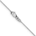 thumbnail image 4 of 14K White Gold Wg .7mm Octagonal Snake Chain (20 X 0.7) Made In Peru wos060-20, 4 of 5