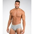 thumbnail image 4 of Calvin Klein Men's Underwear Cotton Classics 4 Pack Briefs, Heather Grey, Small, 4 of 5