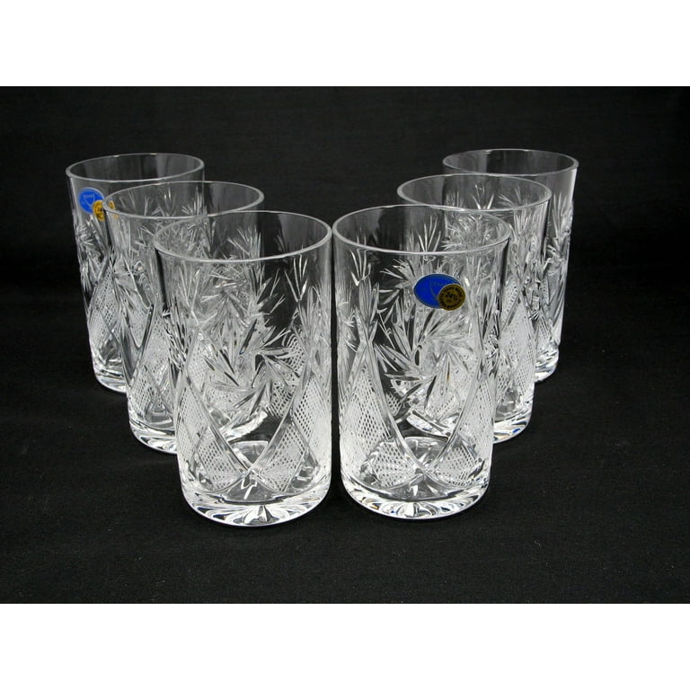 6pc Crystal Glass Set (217ml)