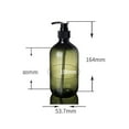 thumbnail image 5 of IBASETOY 1Pack Round Green Shampoo Conditioner Body Wash Dispenser for Household Cleaning, 5 of 6