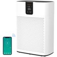thumbnail image 1 of Air Purifier for Large Bedrooms & Homes (Up to 2400 Sq Ft) - Quiet 15dB Sleep Mode, Smart App Control, 2 Filters for Pet Hair, Dander, Odor, Smoke & Dust, 1 of 11