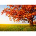 thumbnail image 3 of Póster de lienzo con decoración de otoño, hojas amarillas, vista de otoño, arte de pared, impresión, pintura de puente, imagen de Halloween, decoración del hogar para sala de estar, 3 of 5