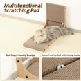thumbnail image 5 of 2-pack Cat Board  25.6'' Tall Cardboard L Shape Vertical Scratchers For Indoor Cats Wall And Couch Large, 5 of 7