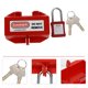 thumbnail image 2 of juego de caja de bloqueo de enchufe para electrodomésticos Bloqueo de encendido Bloqueo de apagado (rojo), 2 of 4