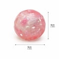thumbnail image 3 of Squishy Transparent Sequins Stress Relief Ball, Multicolor Glitter Jelly Squeeze Toy, Fun Sensory Decompression Toy for Boys Girls and Adult Collectors, 3 of 8