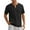 Black, variant on Mens Shirts,Summer British Mens Shirt Solid Color Short Sleeve Youth Popular Leisure Shirt Mens T Shirt,Hawaiian Shirt for Men,Mens T-shirts(Color:Black,Size:M)