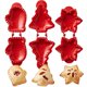 thumbnail image 1 of 3 piezas de plástico para decoración de tartas, guantes de Navidad, molde para tarta de manzana, molde para tarta de mano, molde para tarta de fruta, molde para galletas de Navidad, 1 of 5