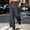 Black, variant on Mens Big & Tall Baggy Jeans Cooling Quick Dry Stretch Casual Soft Loose Fit Jeans Outdoor Streetwear Faux Denim Pants Wide Leg Size M-4XL Blue