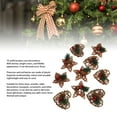 thumbnail image 3 of Ornamento de Pinecone, 10pcs Decoración de Pinecone Bayas Rojas de Artesanía Exquisita para Ramas, 3 of 7