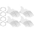 thumbnail image 1 of Llavero múltiple, abridor de botellas de bolsillo, llavero con cabeza de lobo para exteriores, llavero con cabeza de lobo para exteriores, claridad notable, 1 of 8