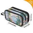 thumbnail image 4 of FORMRS Pencil Case with 3 Compartments Zipper Pouch, Elementary School Level and up, Floral Seaside, 4 of 8