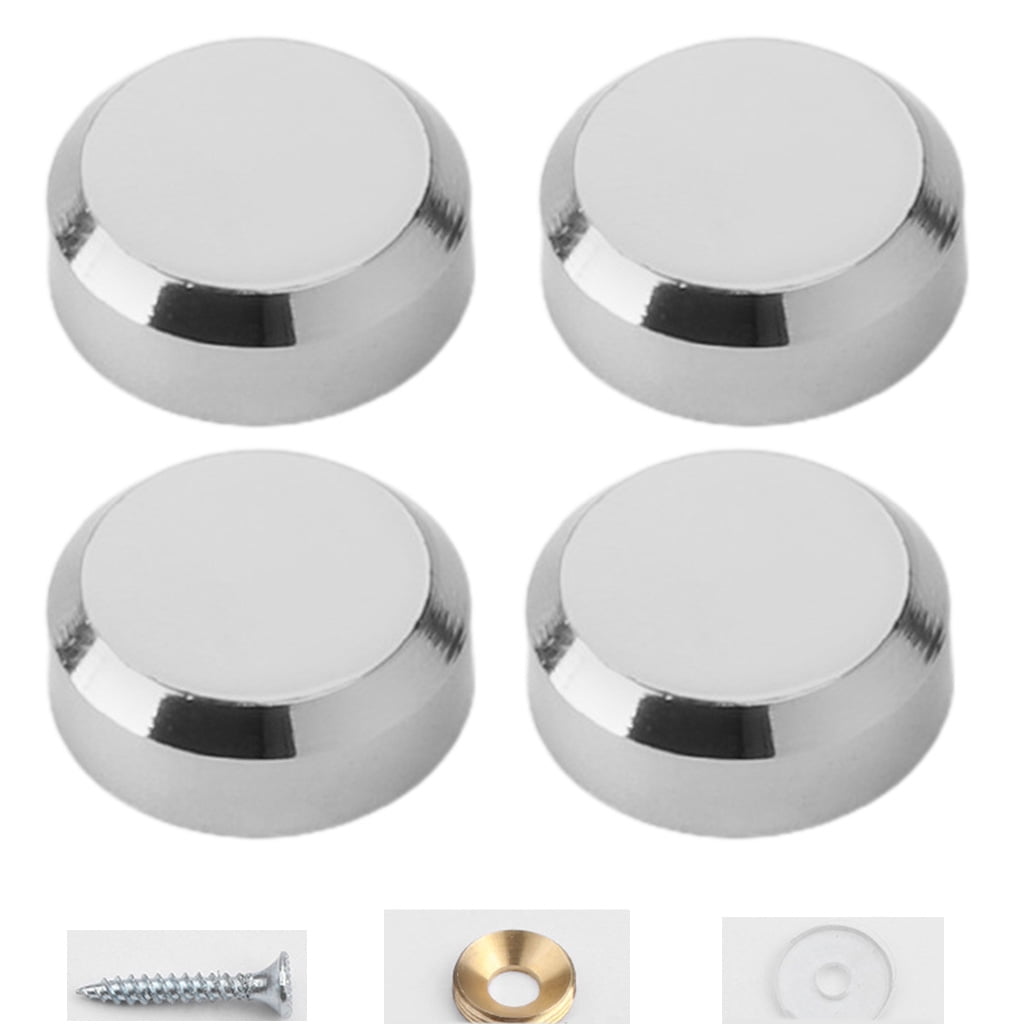 Pure Brass Screw with Caps Mirror Screw Wall Art Decor Upholstery Tacks