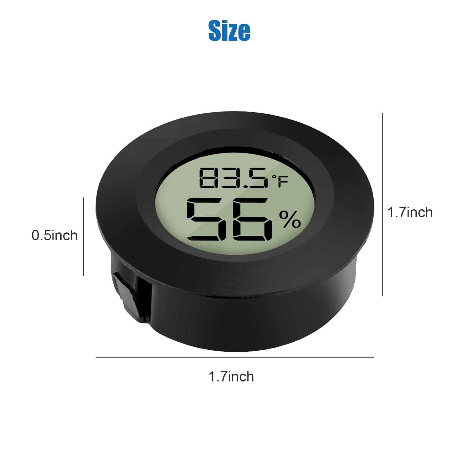 Mini LCD Digital Thermometer Heating & Cooling! Digital