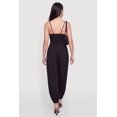 thumbnail image 3 of Women's Sleeveless V Neck Balloon Leg Jumpsuit, 3 of 3