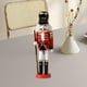 thumbnail image 4 of 30 Cm Decoraciones Cascanueces Figura Marioneta Muñeca de Juguete, Adorno de Cascanueces de Navidad para La Decoración Del Hogar Estilo B Gloria soldado cascanueces, 4 of 9