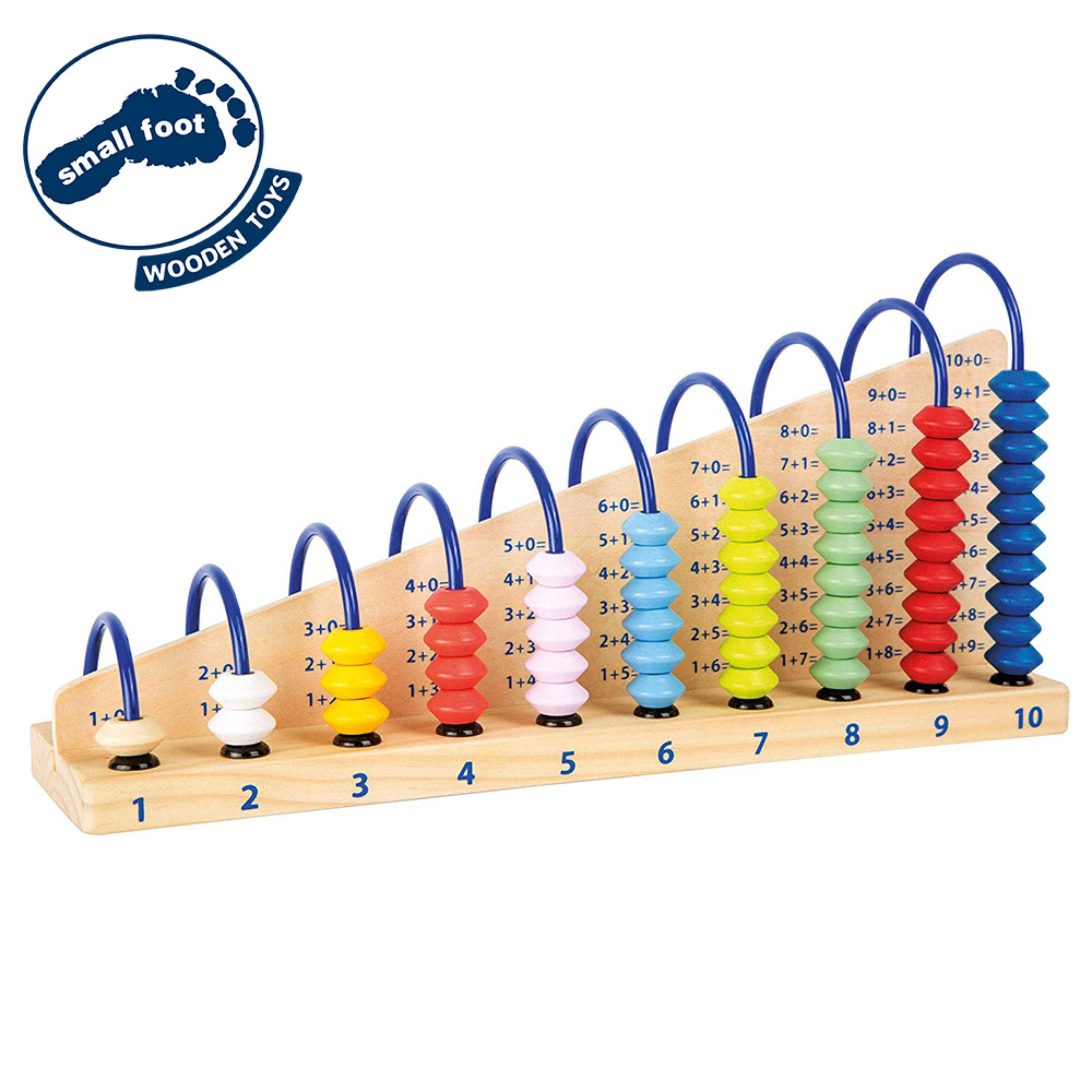 Small Foot ABACUS maths help toy wooden quality mathematics educational 2138 