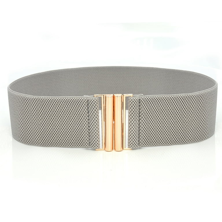Hontri Belts for Women, Women Elastic Waist Belt Metal  display picture 3