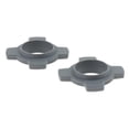 thumbnail image 1 of 2x 2x Anillo de Silicona para Micrófono Inalámbrico KTV Mic Roller Holder Protector Gris 2 piezas, 1 of 8