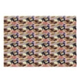 thumbnail image 1 of Floral Cutting Board, Colorful Summer Gardening Theme with Composition of Different Species of Flowers, Decorative Tempered Glass Cutting and Serving Board, Large Size, Multicolor, by Ambesonne, 1 of 1