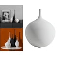 thumbnail image 1 of Floreros de Cerámica, Florero Decorativo Buds, de Mesa para Decoración Del Hogar, Floreros para Repisas, Manteles , Blanco A BLESIY Jarrón nórdico moderno, 1 of 8