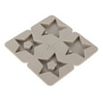 thumbnail image 3 of Silicone , Flexible Resuable Easy To Use Decorative   For Incense Wax Tablet For Kitchen For Home For Candle 5-Pointed Star,Peach Heart, 3 of 8