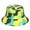 White, variant on Camouflage Bucket Hat, Personalized Acrylic Fisherman Hat, Soft and Warm Casual Outdoor Cap for Daily Wear