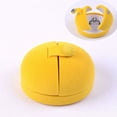 thumbnail image 5 of Jiyike Egg Shape Jewelry Case Fashion Jewelry Box Exquisite Ring Case Portable Storage Box for Girls Women (Yellow), 5 of 10