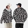 thumbnail image 4 of Lsque Black Leopard UPF 50+ Lightweight Sun Protection Men's Women's Long Sleeve Shirt, Hoodie Performance -Small, 4 of 9