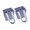 Light Gray, variant on POYOGA 2Pcs Elegant Felt Wine Bottle Organizers 6 Capacity Nonwoven Party Essential