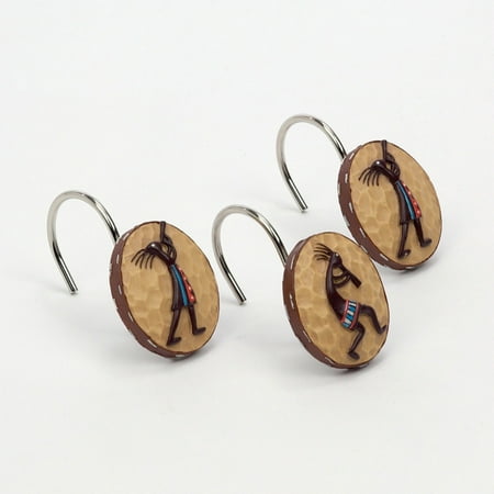 Avanti Linens Kokopelli Shower Hooks