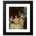 thumbnail image 2 of Sir Joshua Reynolds 15x18 Black Modern Framed Museum Art Print Titled - Portrait of Jane, Countess of Harrington, with Her Sons, the Viscount Petersham and the Honorable Lincoln&nbsp;Stanhope (17, 2 of 5