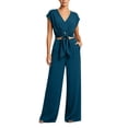 thumbnail image 2 of gbyLJF Womens 2 Piece Outfits Sleeveless Tank Top High Waisted Wide Leg Pant Loungewear Sets Summer Casual Tracksuit, 2 of 6