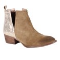 thumbnail image 2 of Diba True Women's Stop By Booties Round Toe Camel 9 M  US, 2 of 5